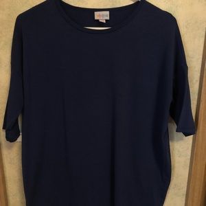 Navy blue lularoe Irma